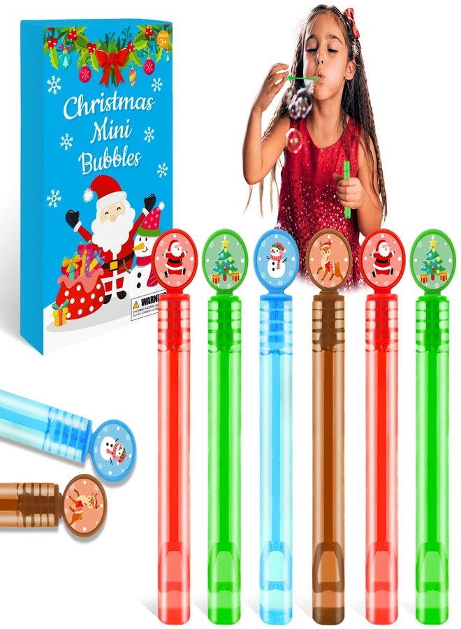 Wondrus Winter Mini Bubbles Goodie Bag Stocking Stuffers Fillers for Kids 20-64 Pack,Small Party Favors Toys Gifts Non Candy Treats for Toddlers,Holiday School Classroom Supplies Prizes Games for Student - Image 1